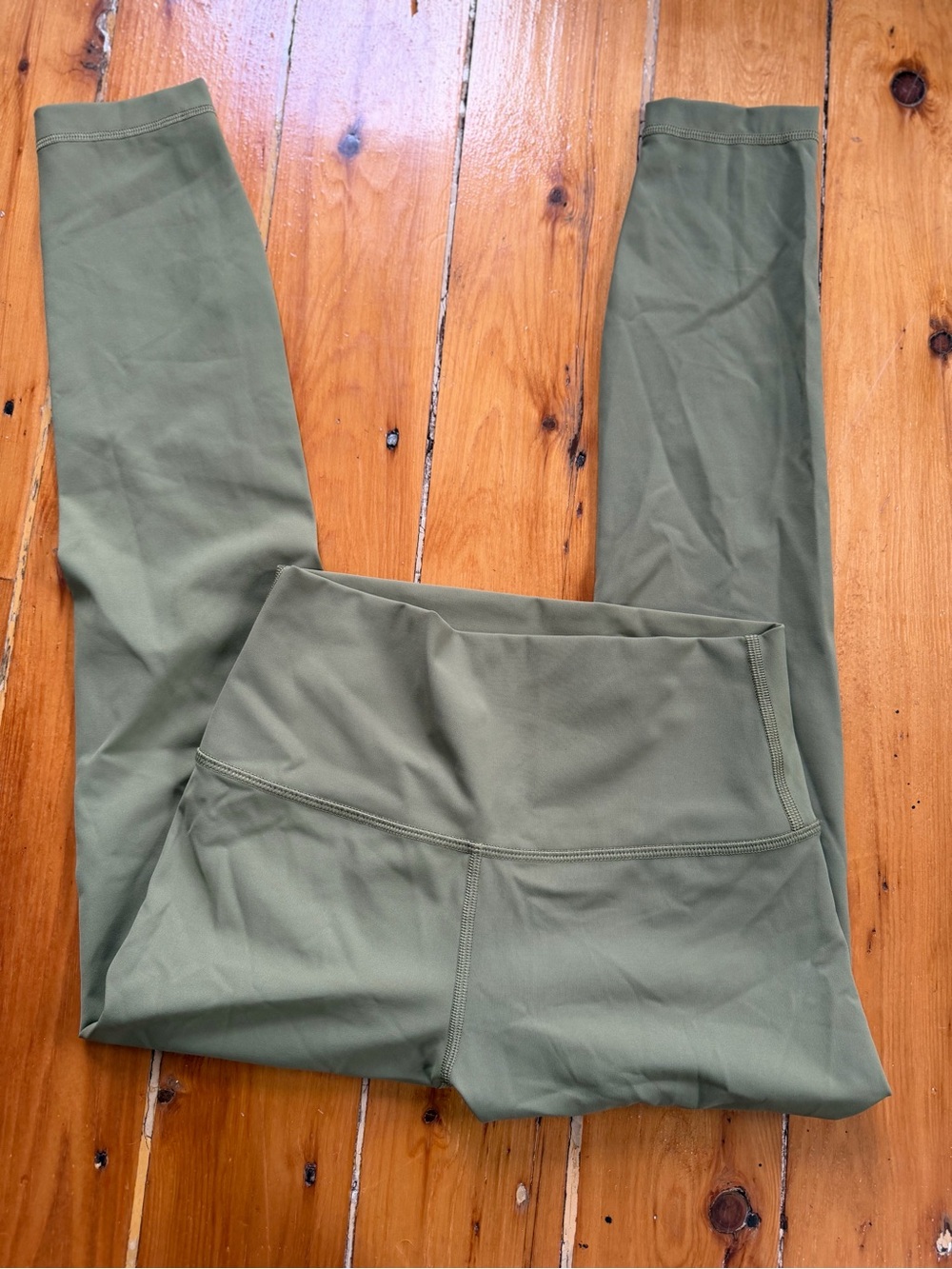 Light olive green lululemon High-Waist Leggings